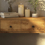 Compact Floating Nightstand Shelf For Stylish Bedrooms