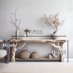 Decorative Console Tables For Rustic And Modern Homes