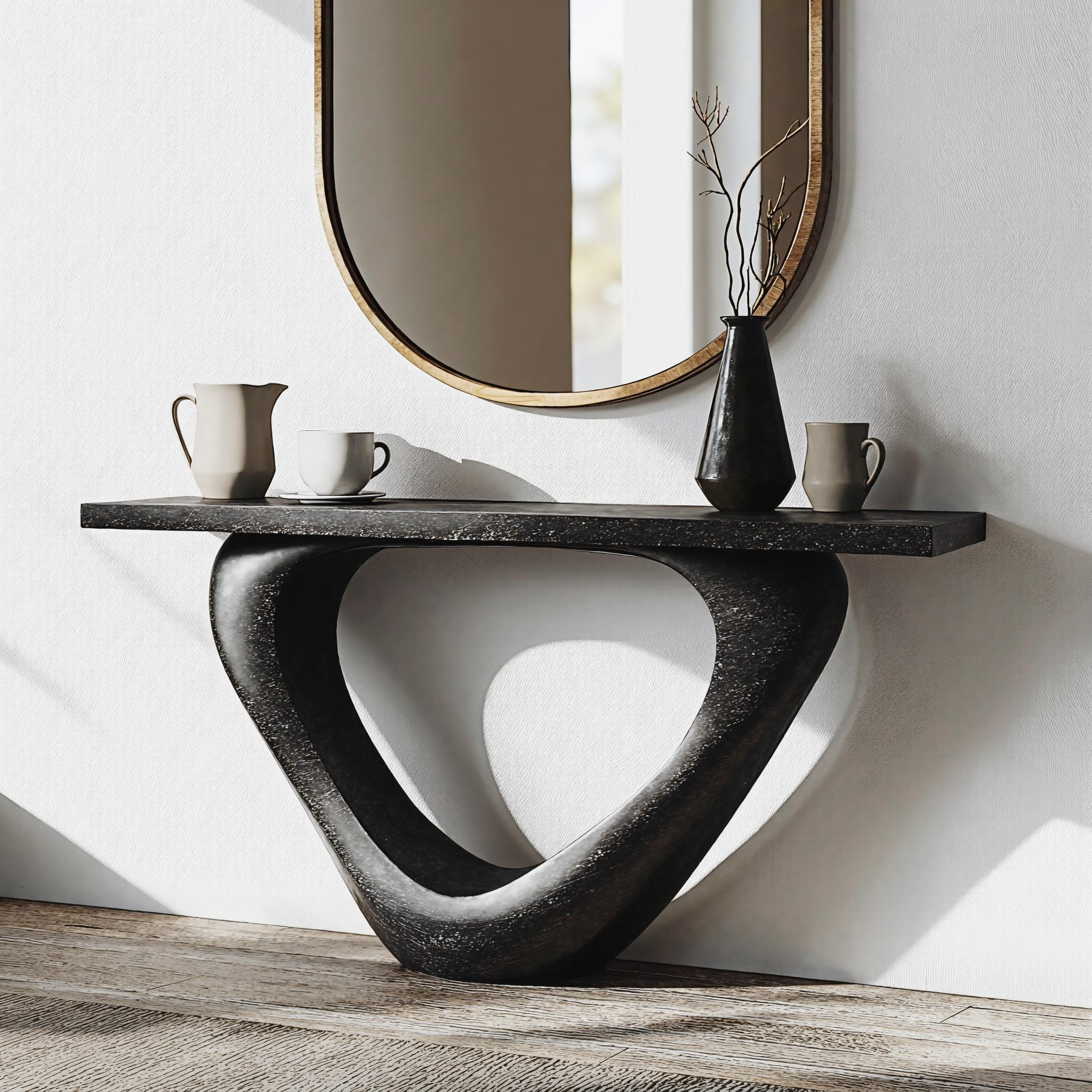 Farmhouse Modern Black Wood Console Tables For Welcoming Entryway Farmhouse Modern Black Wood Console Tables For Welcoming Entryway