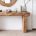 Reclaimed Wood Entryway Console Tables
