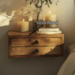 Wall-Mounted Floating Nightstand For Small Spaces - Image 5