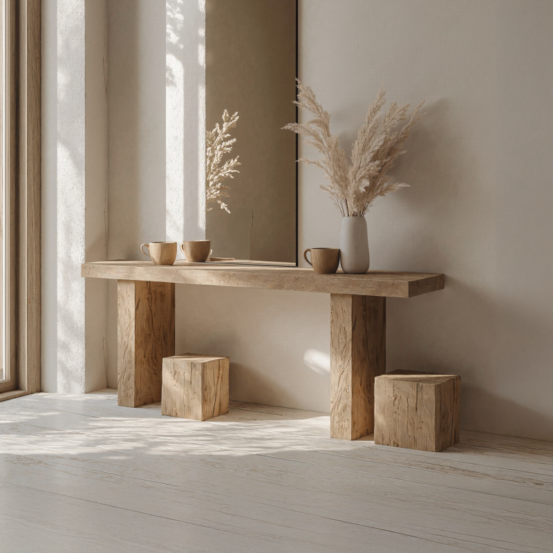 Woodworking Console Tables Farmhouse